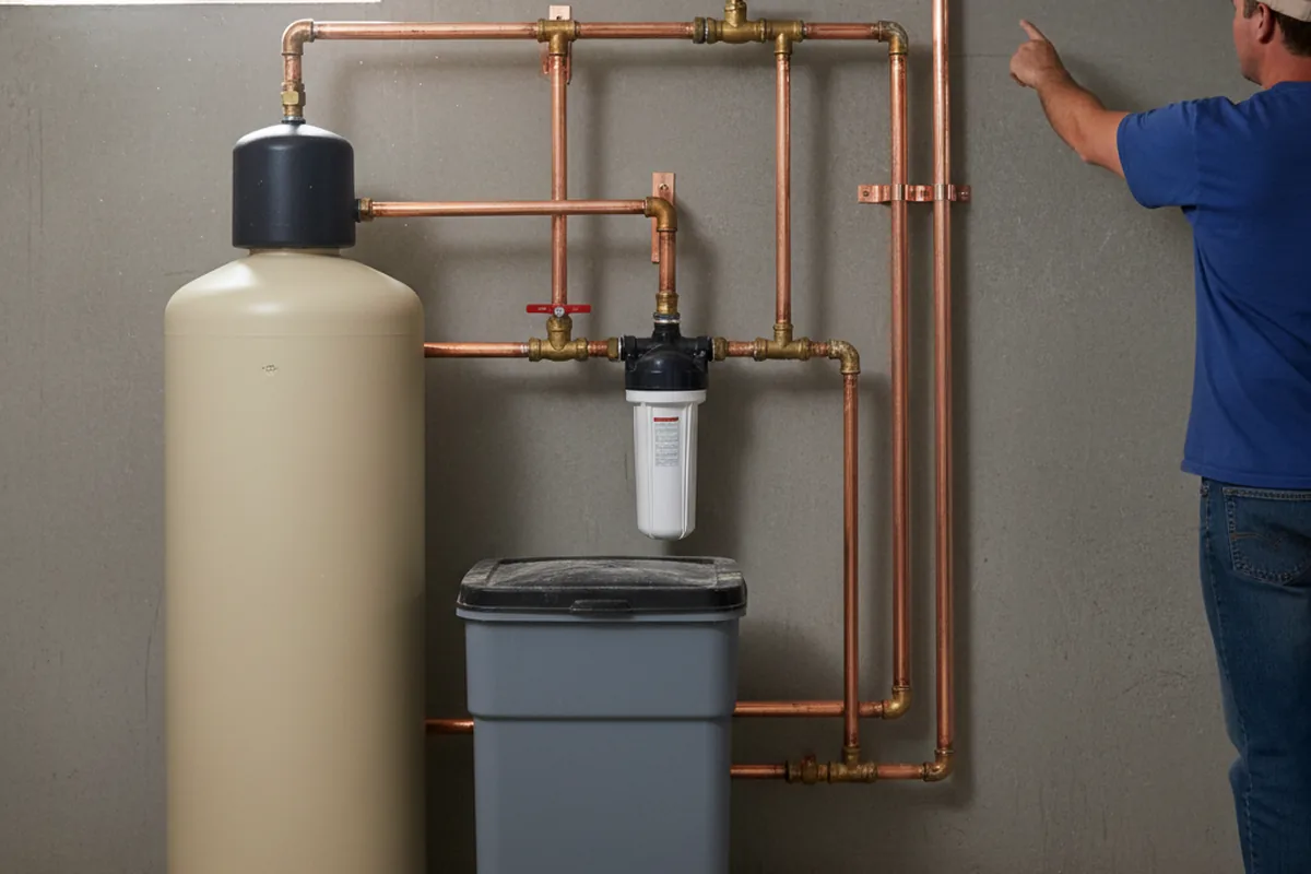 Whole-house water treatment system installed in Strasburg